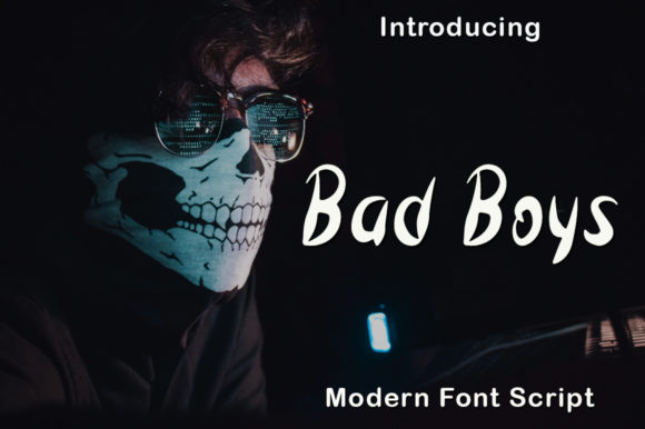 Bad Boys Font Review for Brand Identity