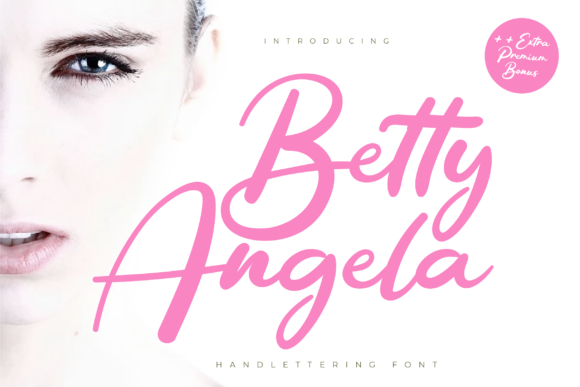 Betty Angela: A Script Handwritten Font for Elegant Branding
