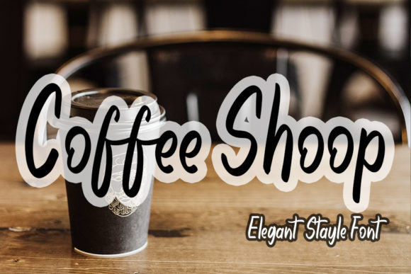 Coffee Shoop: A Timeless Script Handwritten Font for Elegant Branding