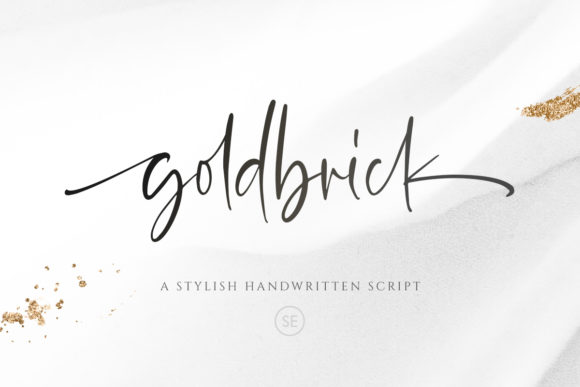 Goldbrick: Elegant Script Handwritten Fonts for Professional Branding