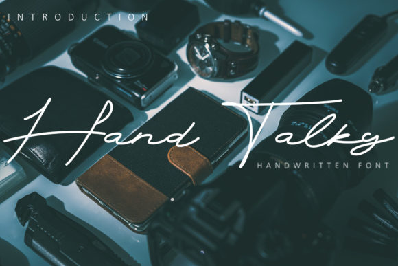 Hand Talky: The Elegant Script Handwritten Font for Polished Branding