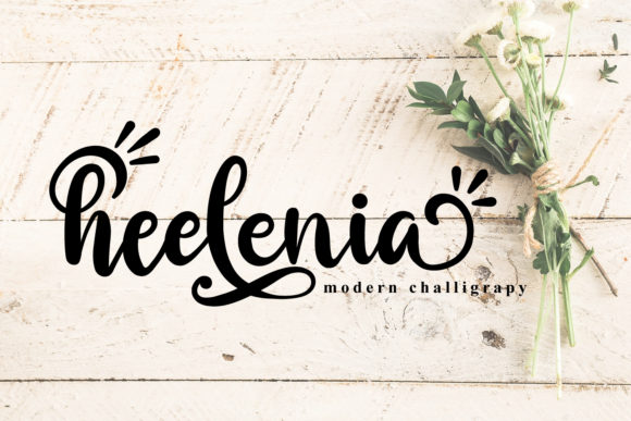 Heelenia: A Script Handwritten Font for Elegant Editorial Design