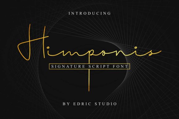 Himponis: The Relaxed Handwritten Font for Engaging Campaign Visuals