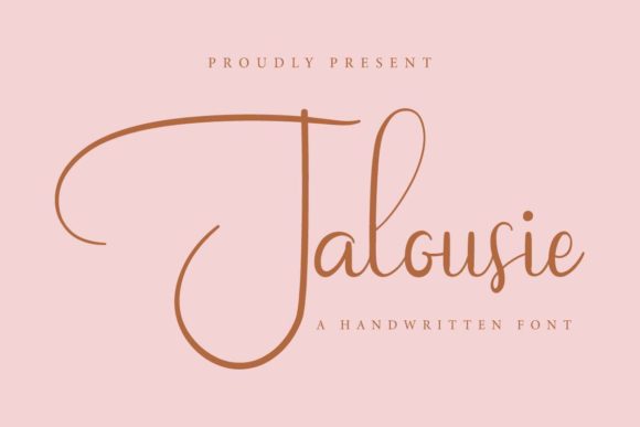 Jalousie: The Sweet Handwritten Font for Brand Identity