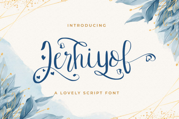 Jerhiyof: The Elegant Script Handwritten Font for Professional Branding