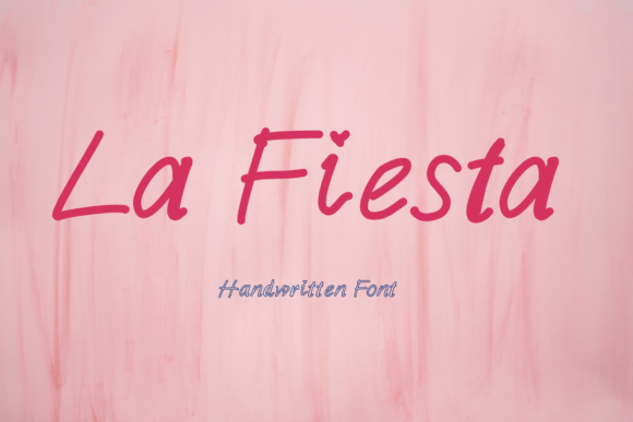 La Fiesta Handwritten Font for Elegant Campaign Design
