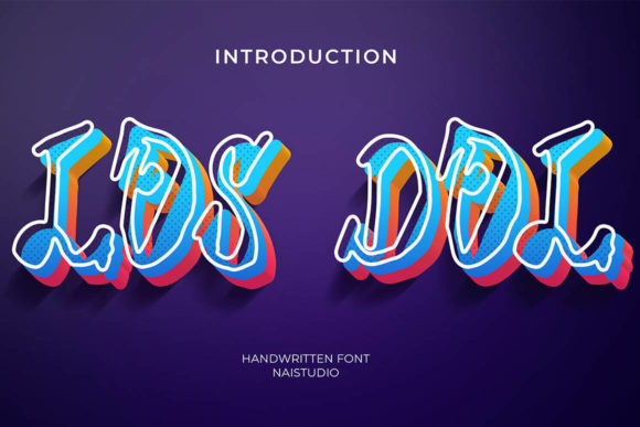 Los Dol Script Handwritten Font for Elegant Craft Projects
