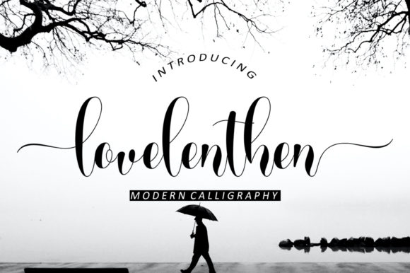 Lovelenthen: The Elegant Handwritten Font for Editorial Design