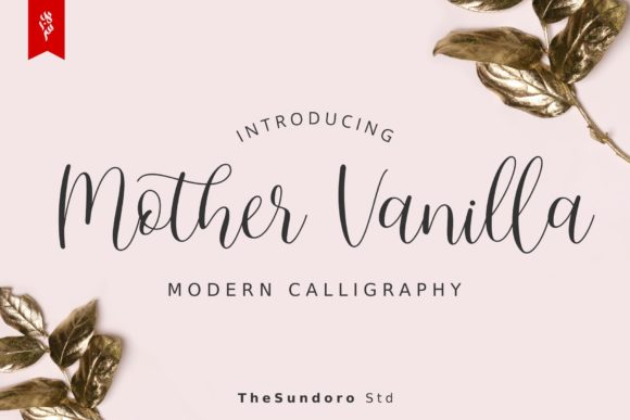 Mother Vanilla: Elegant Script Handwritten Fonts for Editorial Design