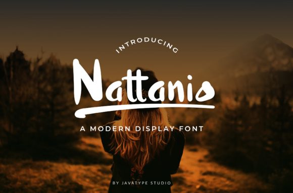 Nattanio: The Sweet Script Handwritten Font for Polished Branding