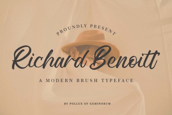 Richard Benoitt: The Charming Script Handwritten Font for Elegant Designs