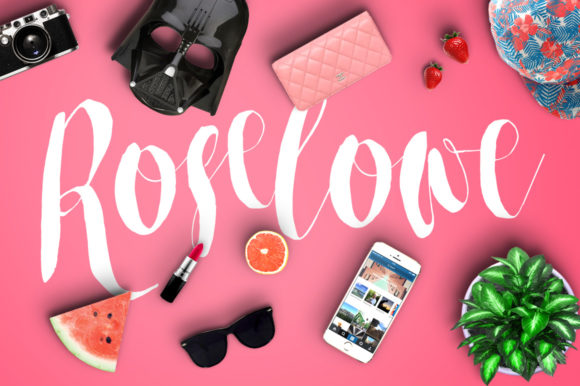 Roselowe: A Premium Script Handwritten Font for Elegant Branding