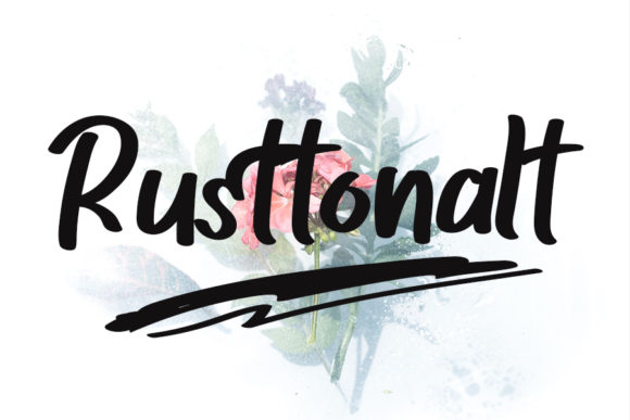 Rusttonalt: The Handwritten Font for Scroll-Stopping Social Media Graphics