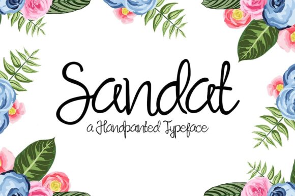 Sandat: The Sweet Handwritten Font for Authentic Brand Identity
