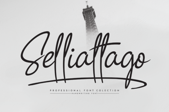 Selliattago: The Elegant Handwritten Font for Distinct Brand Identity