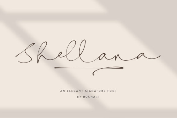 Shellana Font Review: A Timeless Script Handwritten Choice