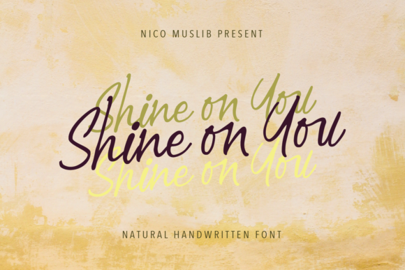 Shine on You: A Sweet Handwritten Font for Crafters and Makers