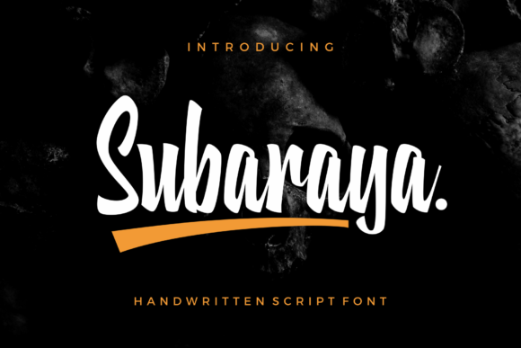 Subaraya: The Script Handwritten Font for Elegant Campaigns