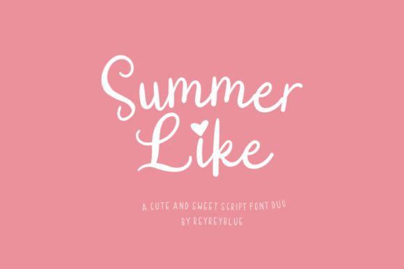 Summer Like: A Timeless Script Handwritten Font for Elegant Branding