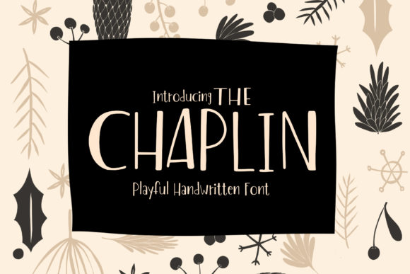 The Chaplin: A Versatile Handwritten Typeface for Modern Brand Identity