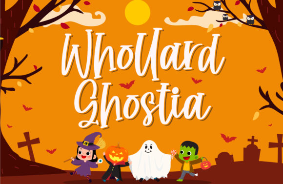 Whollard Ghostia: A Playful Handwritten Font for Editorial Design