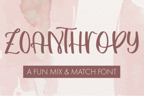 Zoanthropy: A Delicate Handwritten Font for Elegant Branding